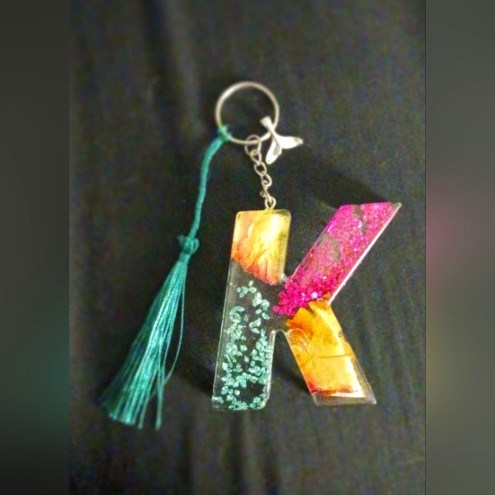 Custom Initial Keychain